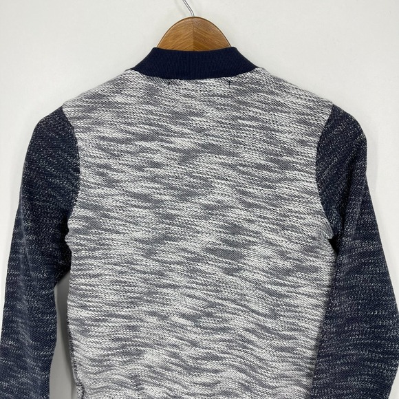 Athleta Full Zip Sweatshirt‎ Women's Size XS Gray Blue 100% Cotton Pockets Yoga - Picture 7 of 10